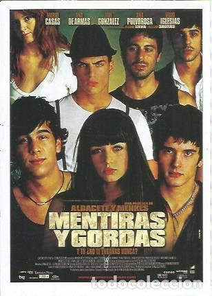 Postales: Miniposter 0640: Mentiras y gordas - Varios