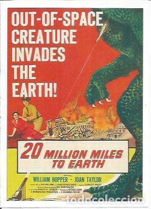 Cartes Postales: Miniposter 1004: 20 million miles to earth - Varios