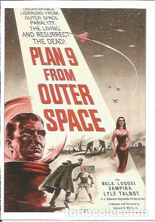 Cartes Postales: Miniposter 0516: Plan 9 from outer Space - Varios