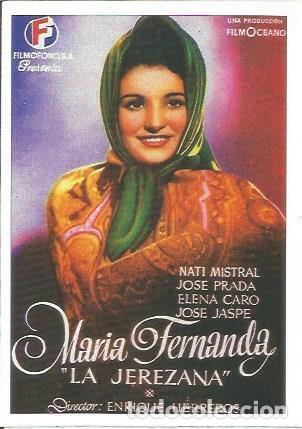 Postcards: Miniposter 0178: Maria Fernanda, la Jerezana - Varios
