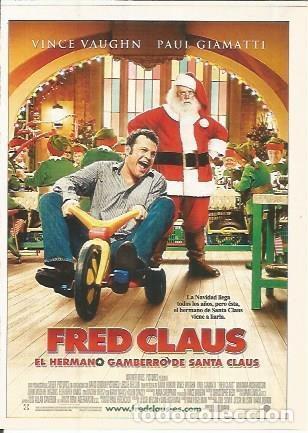 Postais: Miniposter 0208: Fred Clais, el hermano gamberro de Santa Claus - Varios