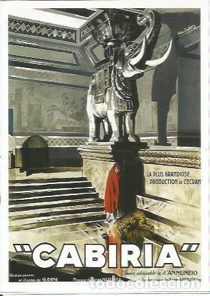 Cartes Postales: Miniposter 0034: Cabiria - Varios
