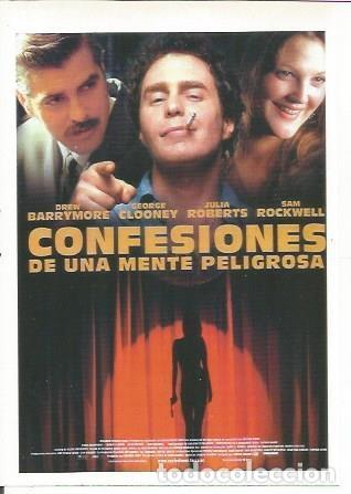 Postais: Miniposter 0083: Confesiones de una mente peligrosa - Varios
