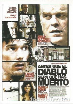 Postais: Miniposter 0010: Antes que el diablo sepa que has muerto - Varios
