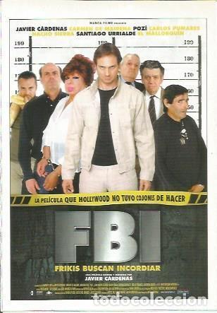 Postais: Miniposter 0096: FBI Frikis buscan incordiar - Varios