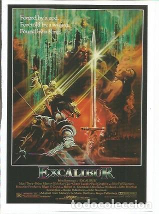 Postais: Miniposter 0403: Excalibur - Varios