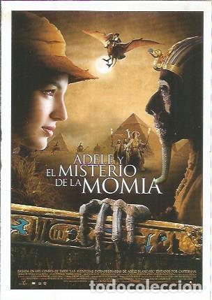 Postales: Miniposter 0501: Adele y el misterio de la momia - Varios - Foto 1