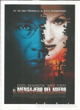 Postais: Miniposter 0392: El mensajero del miedo - Varios