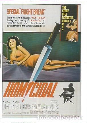 Postais: Miniposter 0484: Homicidal - Varios