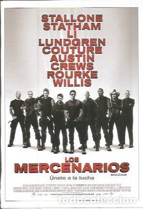 Postais: Miniposter 0508: Los mercenarios - Varios