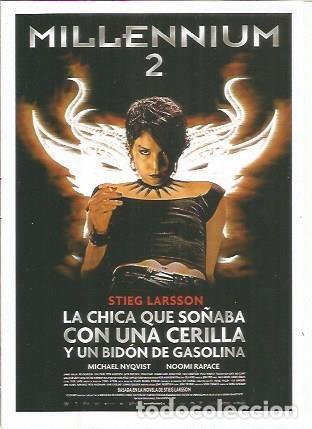 Postais: Miniposter 0342: Millenium 2: la chica que so&ntilde;aba con una cerilla y un bidon de gasolina - Varios