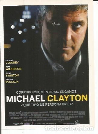 Postales: Miniposter 0328: Michael Clayton - Varios - Foto 1