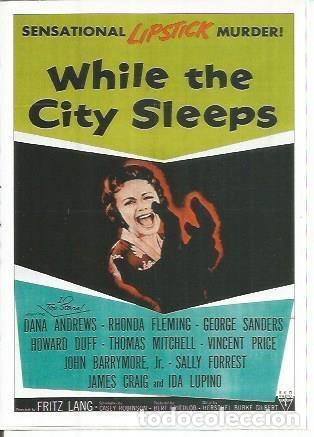 Postkarten: Miniposter 0325: Mientras la ciudad duerme - Varios