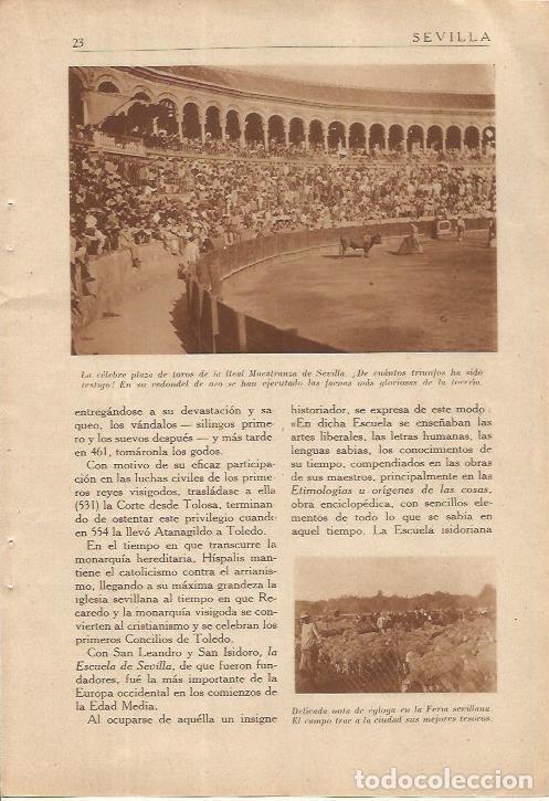Postkarten: LAMINA 25069: Corrida en la Maestranza de Sevilla - J. Mu&ntilde;oz San Roman