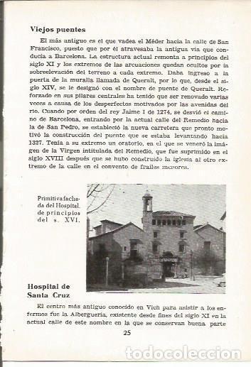 Postkarten: LAMINA 24965: Hospital de Santa Cruz en Vic, Barcelona - Eduardo Junyent