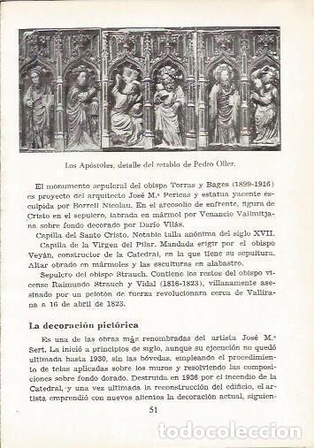 Postkarten: LAMINA 24978: Los Apostoles, detalle del retablo de Oller en Vic, Barcelona - Eduardo Junyent