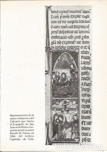 Postkarten: LAMINA 24988: Detalle del Evangelio de San Juan, por Ramon de Tolosa - Eduardo Junyent