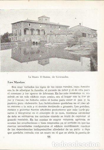 Postkarten: LAMINA 24995: Masia El Banus en Tavernoles, Barcelona - Eduardo Junyent