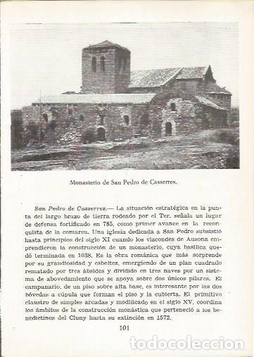 Postkarten: LAMINA 24998: Monasterio de Sant Pere de Casserres, Barcelona - Eduardo Junyent