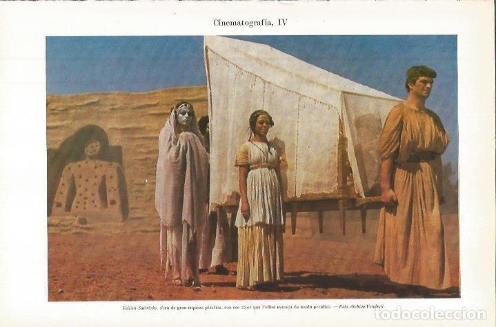 Postais: LAMINA ESPASA 36512: Escena de Satiricon de Fellini - Varios