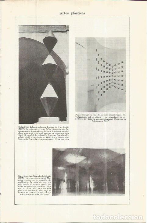 Postkarten: LAMINA ESPASA 36709: Solar Column, por Colla y Naturale Atificiale, por Marotta - Varios