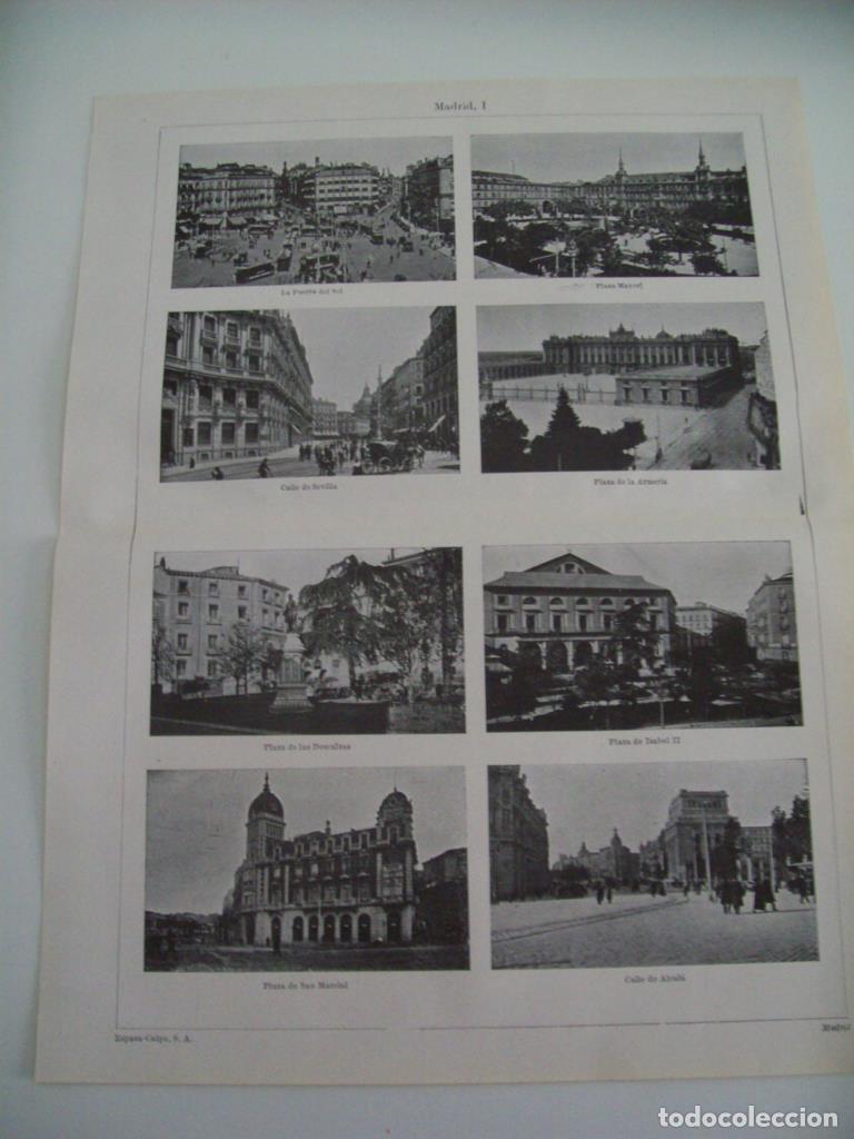 Postkarten: LAMINA ESPASA 36452: Edificios y lugares de Madrid - Varios