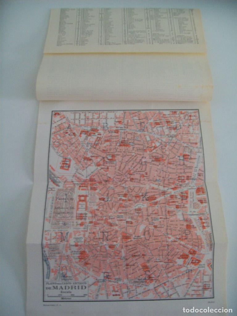 Cartes Postales: LAMINA ESPASA 36436: Plano del centro de Madrid - Varios
