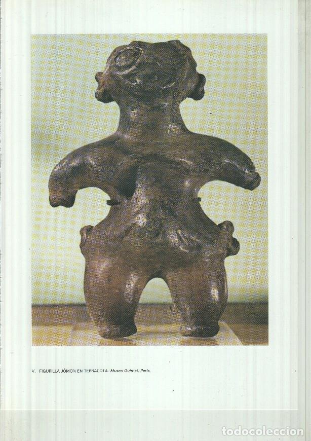 Cartes Postales: Japon el imperio del sol naciente lamina 05: Figurilla Jomon en terracota -