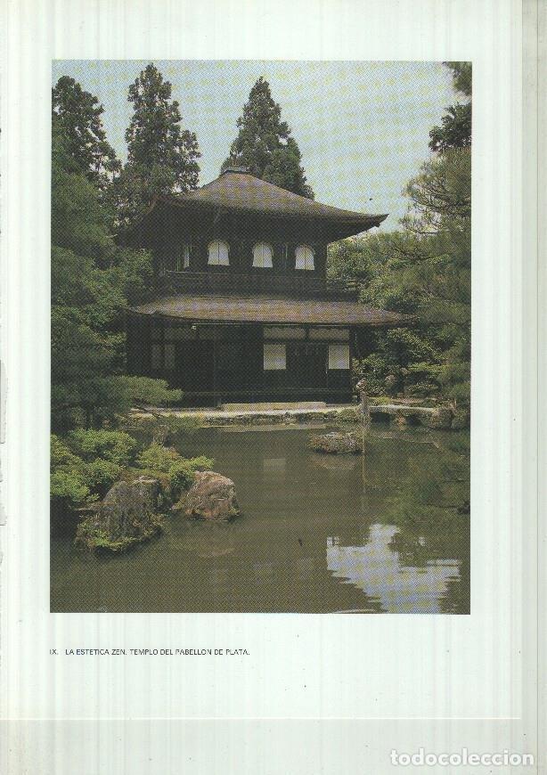 Cartes Postales: Japon el imperio del sol naciente lamina 09: La estetica Zen. Templo del pabellon de plata -