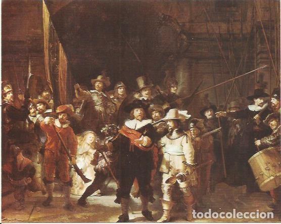 Postkarten: LAMINA 25273: La ronda nocturna, por Rembrandt - Varios