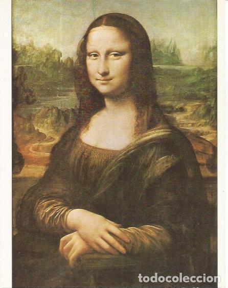 Cartes Postales: LAMINA 25287: La Gioconda, por Leonardo da Vinci - Varios