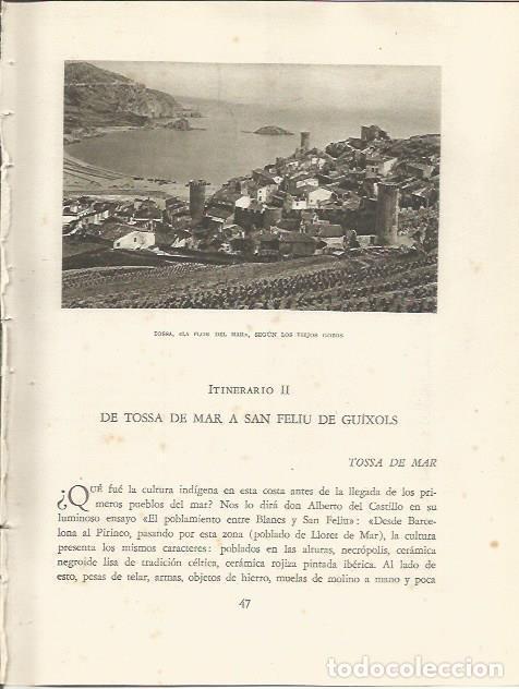 Cartes Postales: LAMINA 25106: Vista de Tossa de Mar - Josep Pla