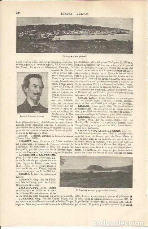 Postkarten: LAMINA ESPASA 37213: Vista de Luanco, Asturias - Varios