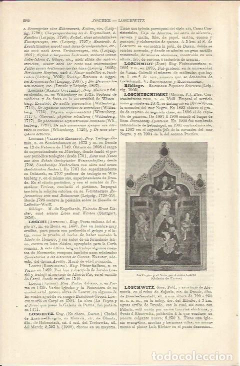 Cartoline: LAMINA ESPASA 37180: La Virgen y el Ni&ntilde;o, por Loschi - Varios