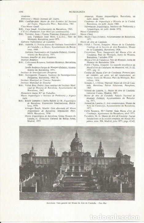 Postais: LAMINA ESPASA 36899: Museo de Arte de Catalunya en Barcelona - Varios