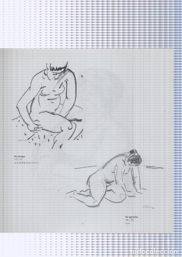 Postales: Teresa Llacer pagina 21/22: Nu assegut + Nu agenollat + Retrat de l'Anna - NULL