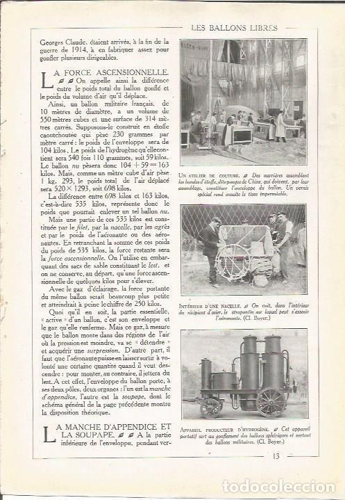 Postales: LAMINA 25682: Taller de costuro para globos aereos - Varios