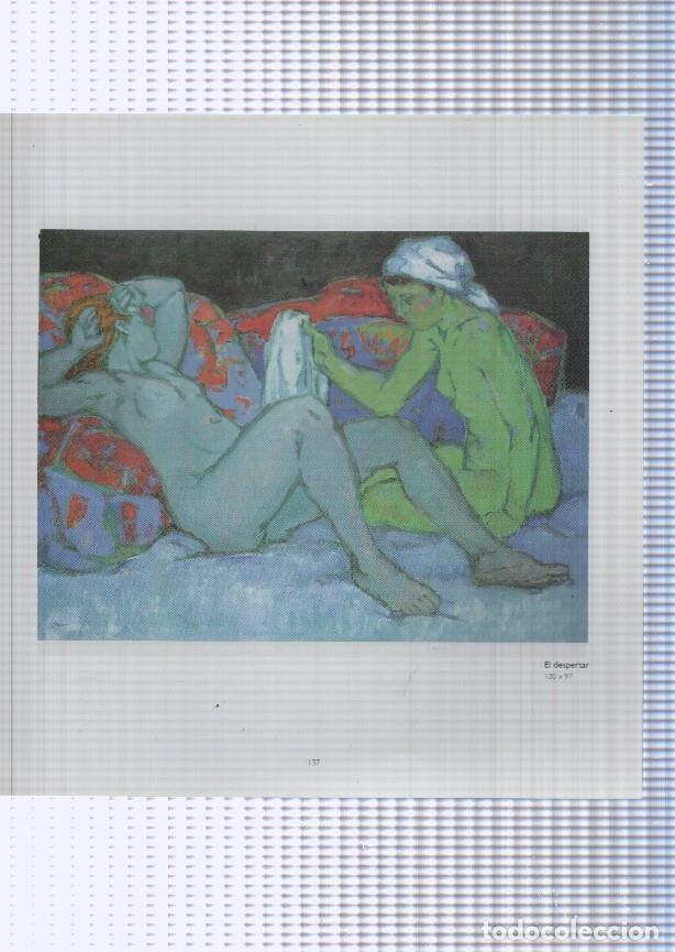 Postcards: Teresa Llacer pagina 137/138: El despertar + Oliveres i l'Ermita - NULL