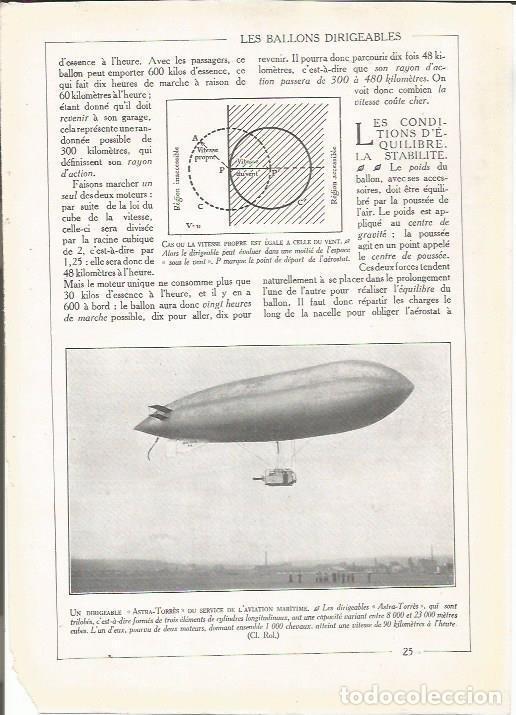 Postcards: LAMINA 25688: El dirigible Astra Torres - Varios