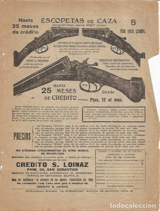 Postcards: LAMINA 25719: Publicidad de Escopetas de Caza - Varios