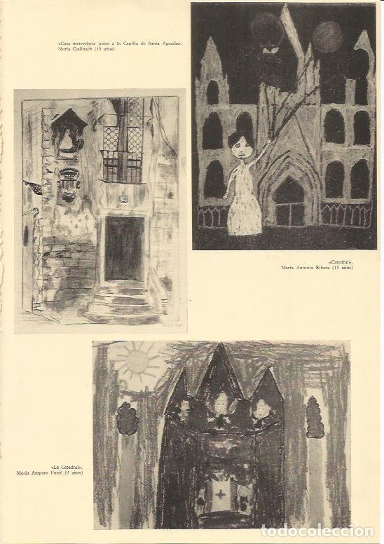 Postcards: LAMINA 25657: Obras de Nuria Codinach, Maria Amparo Fuste y Maria Antonia Ribera - Varios