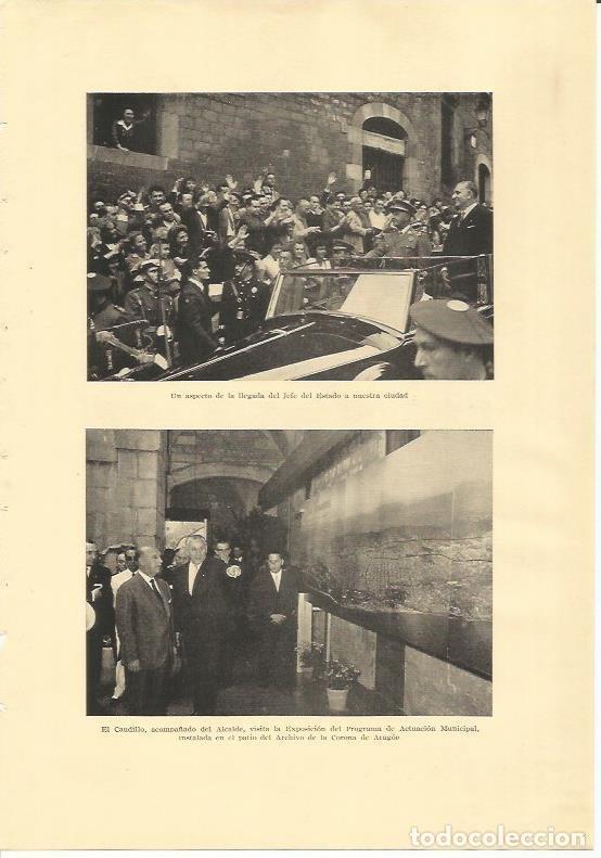 Cartes Postales: LAMINA 25598: Visita de Franco a Barcelona en 1963 - Varios