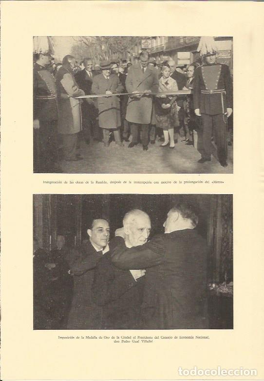 Cartes Postales: LAMINA 25667: Inauguracion de obras en las Ramblas de Barcelona - Varios