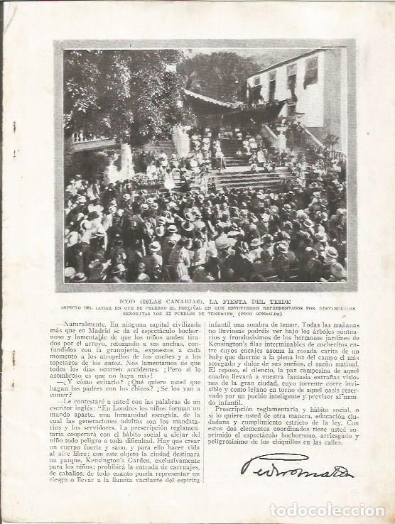 Cartes Postales: LAMINA 25722: Fiesta del Teide en Icod, Canarias - Varios