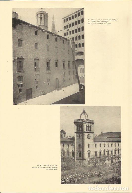 Postcards: LAMINA 25648: Torre de la Universidad de Barcelona y Archivo de la Corona de Aragon - Varios