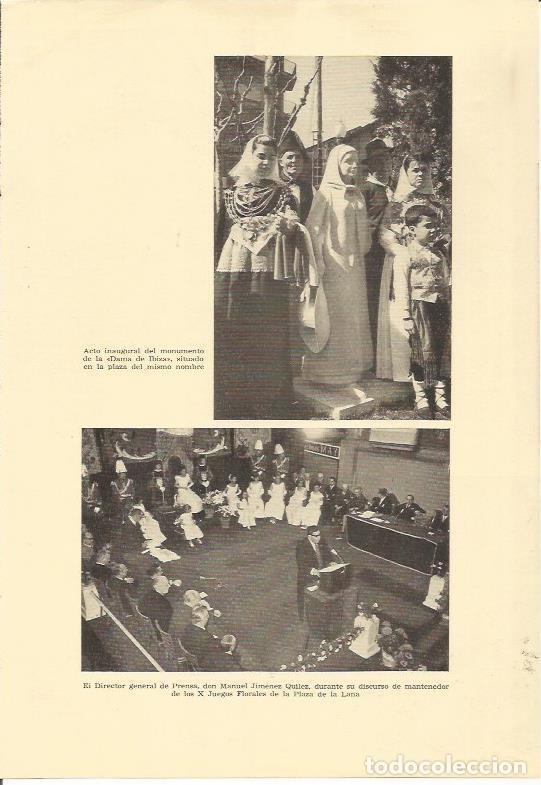 Postcards: LAMINA 25643: Inauguracion del monumento Dama de Ibiza - Varios