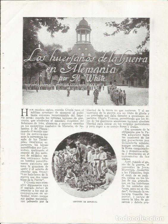 Postcards: LAMINA 25828: Huerfanos de Alemania - Varios