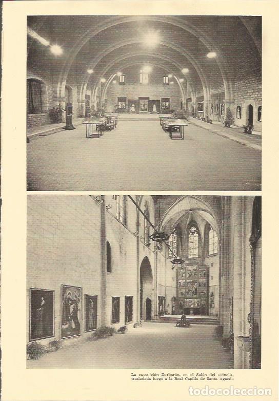 Postcards: LAMINA 25632: Exposicion de Zurbaran en el Salo del Tinell de Barcelona - Varios