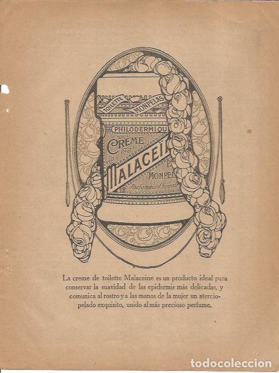 Postcards: LAMINA 25739: Publicidad de Creme Malaceine - Varios