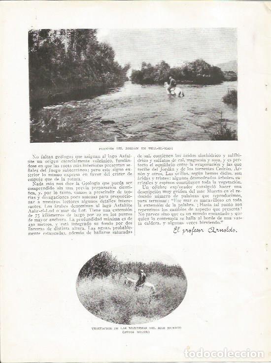 Postcards: LAMINA 25728: El rio Jordan en Tell el Kadi - Varios